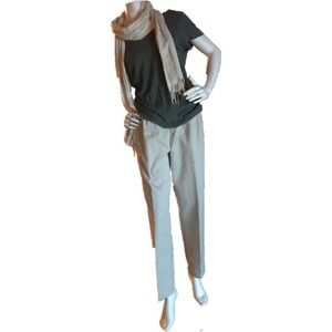 NWT Dockers Go Khaki Pleated High Rise Pants 12